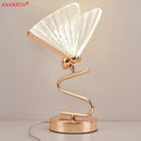 Lampe à poser LED Abat-jour papillon