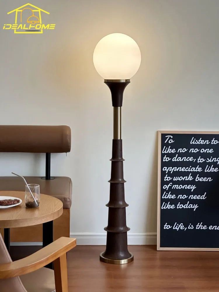 lampadaire design médiéval à led pour intérieur moderne - vue 5 sur 8