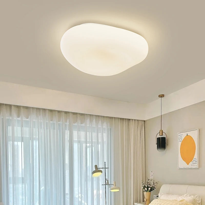 Plafonnier style moderne simple ensemble de lampes minimaliste