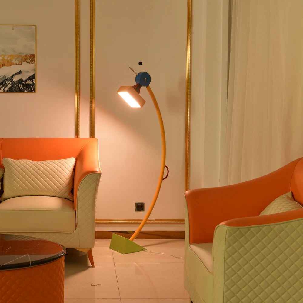 lampe à poser géométrique style nordique pour enfants et salons - vue 7 sur 9