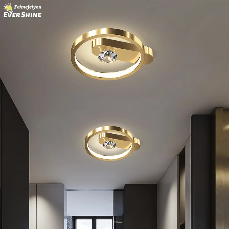 Plafonnier LED nordique éclairage intérieur décoration de la maison salon Table à manger chambre couloir vestiaire plafonnier