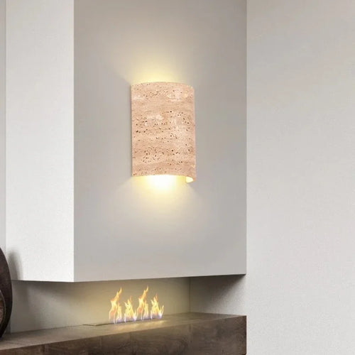 applique murale led en pierre naturelle style moderne décoratif