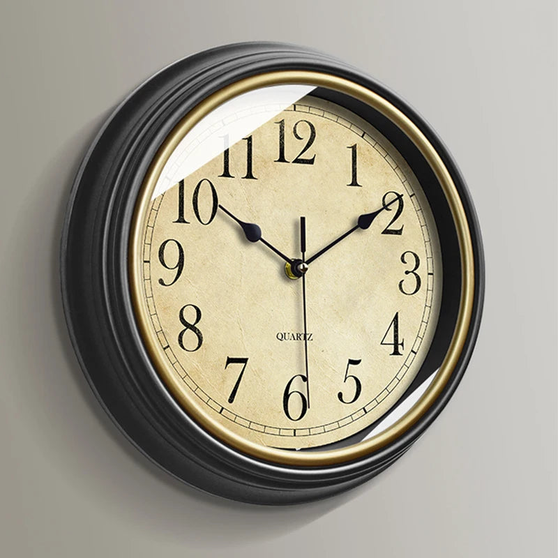 horloge murale numérique vintage pour décoration moderne