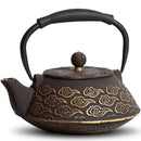 theiere japonaise en fonte motif nuages avec infuseur