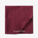 Serviette de table lot 6 coton lavé méditerranéen