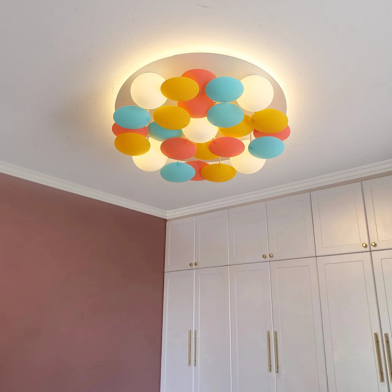 plafonnier led design romantique pour décoration artistique moderne