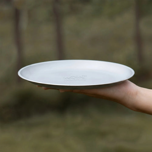 Assiette titane légère camping randonnée résistante tailles multiples