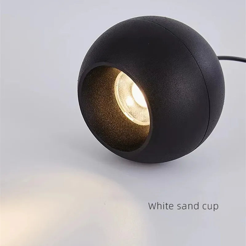 suspension boule simple moderne pour café bar - vue 4 sur 8
