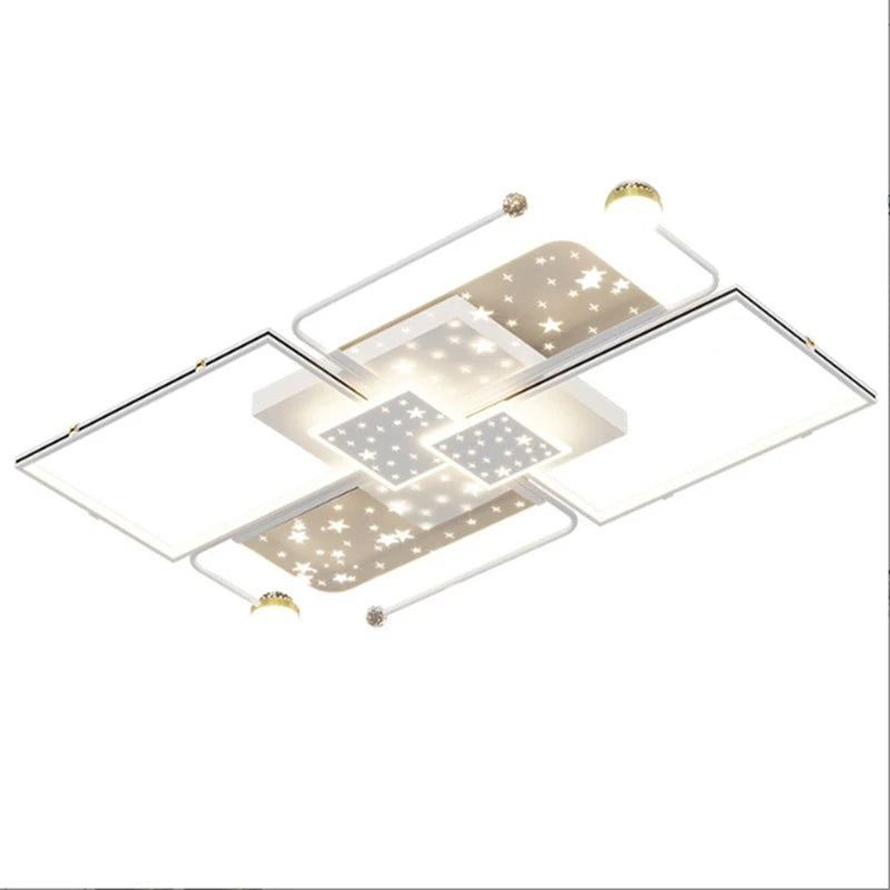 plafonnier led intelligent moderne créativité décoration intérieure