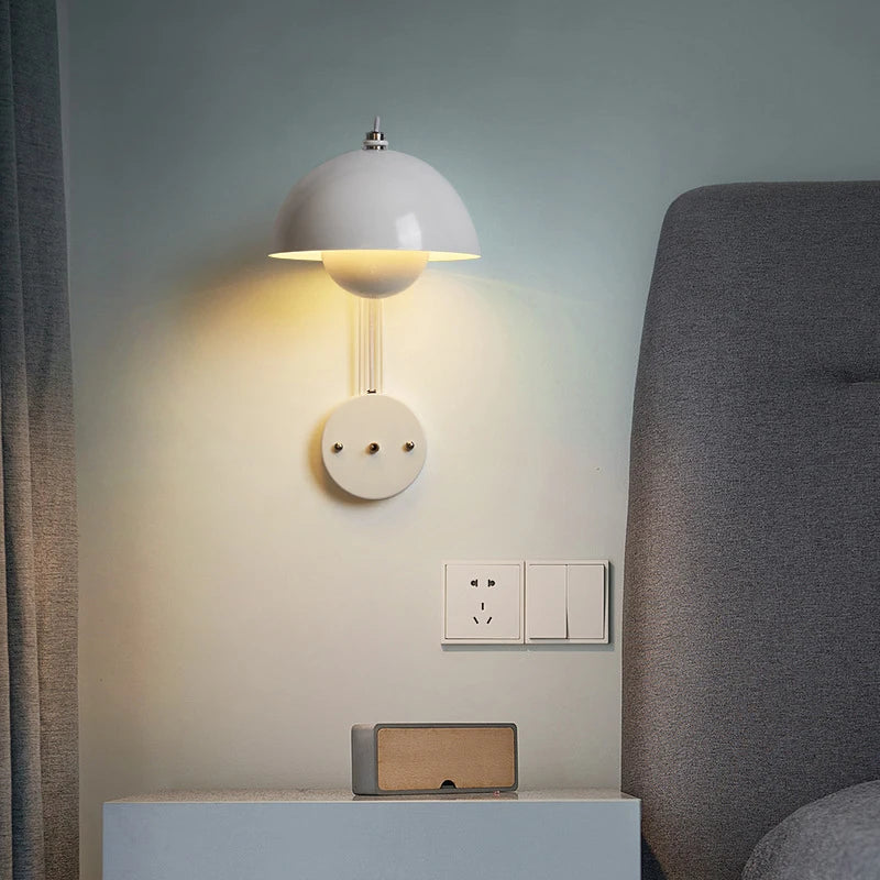 Applique murale nordique LED en forme de bourgeon - vue 5 sur 12