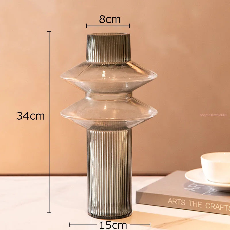 vase créatif pour fleurs hydroponiques décor moderne et arrangement floral - vue 12 sur 14