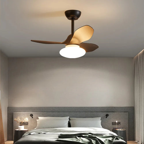 lampe de ventilateur nordique silencieuse et moderne pour restaurant