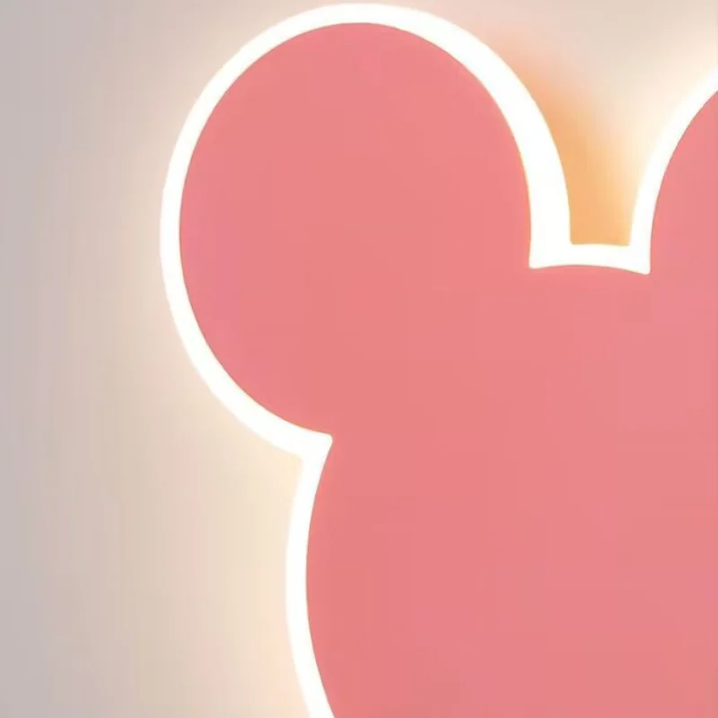 applique murale moderne mickey pour enfants décoration intérieure - vue 7 sur 9