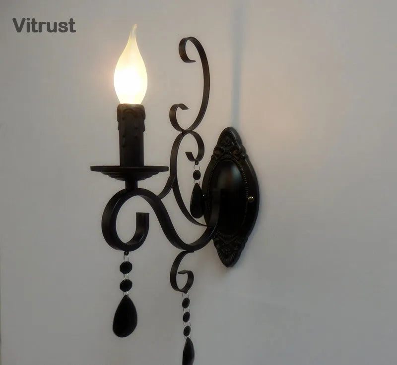 Applique murale Vintage en cristal - vue 3 sur 10