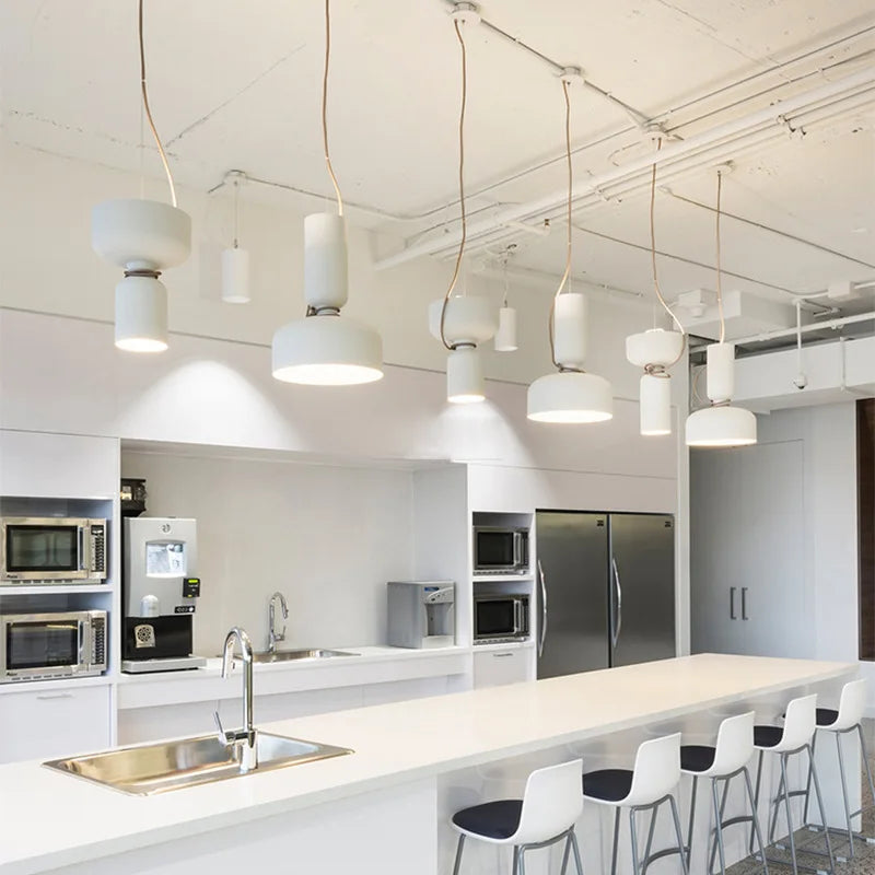 suspension design Led multi-combinaison minimaliste nordique personnalité créative petit lustre pour salle à manger Bar