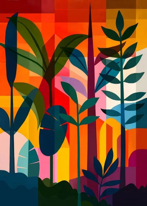 peinture abstraite pour décoration murale art esthétique moderne