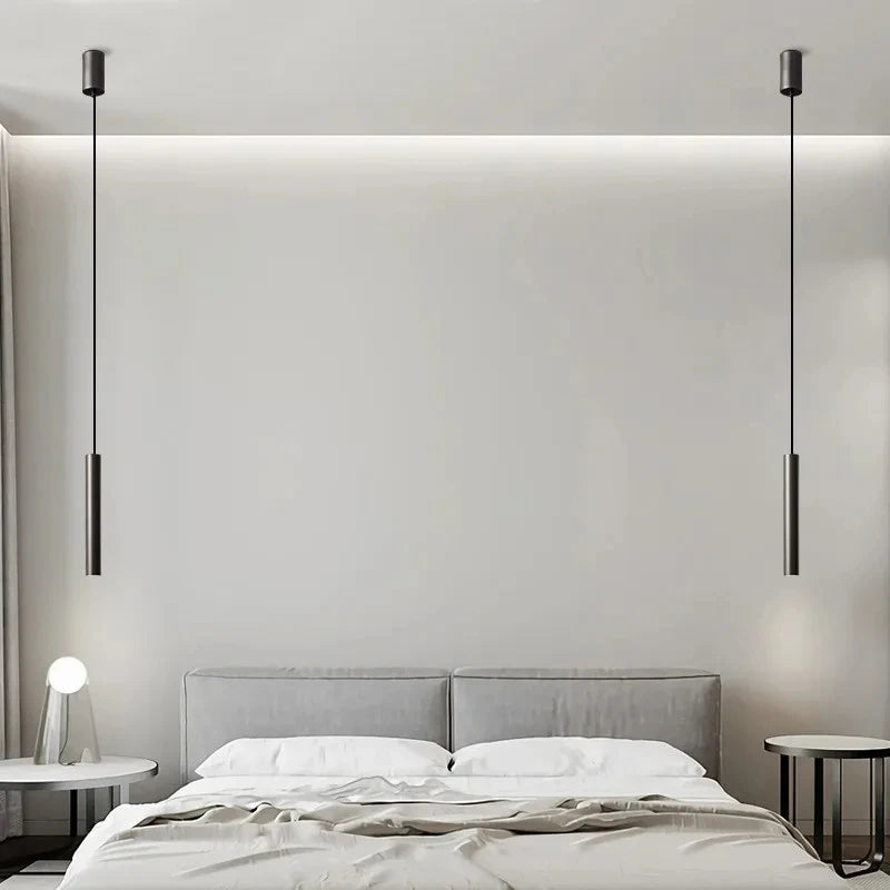 lustre led moderne en cuivre pour hôtel fil réglable
