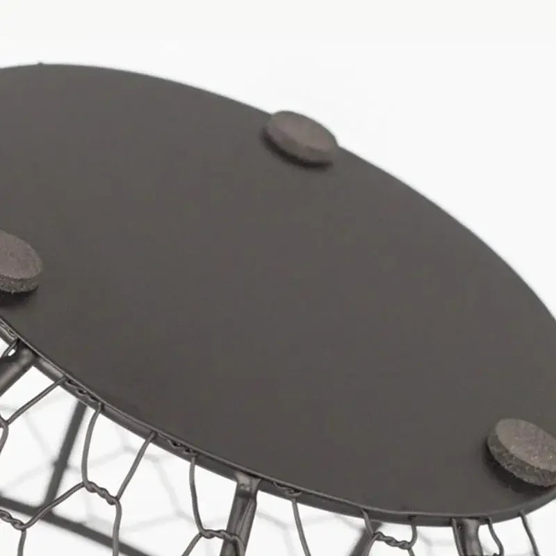 panier en métal pour rangement dœufs et accessoires de cuisine - vue 7 sur 6