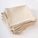 Serviette de table coton lavé vintage lot 12