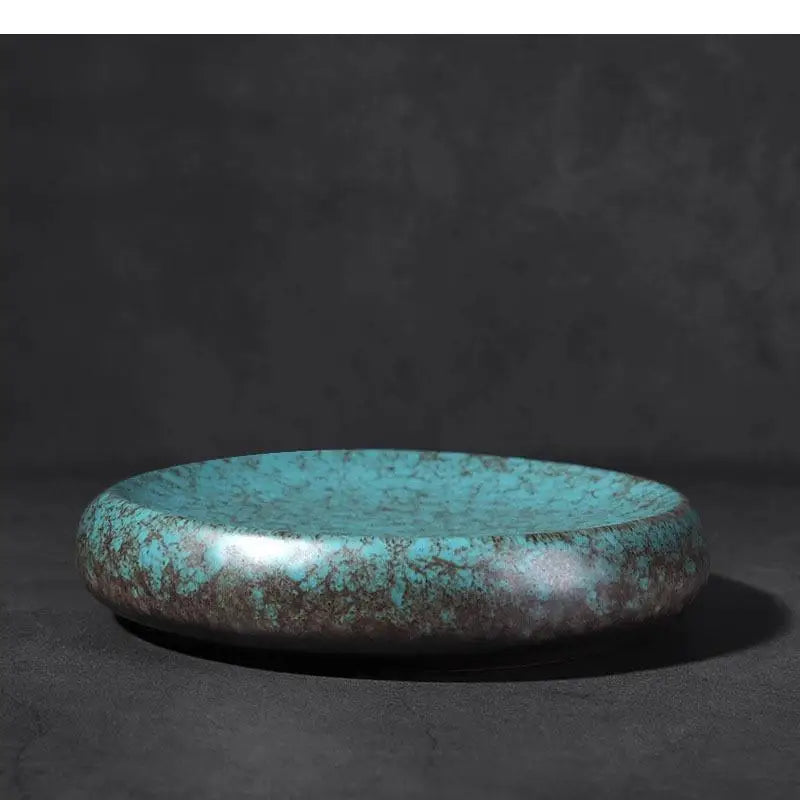 Assiettes plates ceramique style retro kiln sushi dessert - vue 2 sur 8