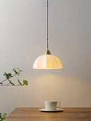 suspension nordique en métal et verre design industriel