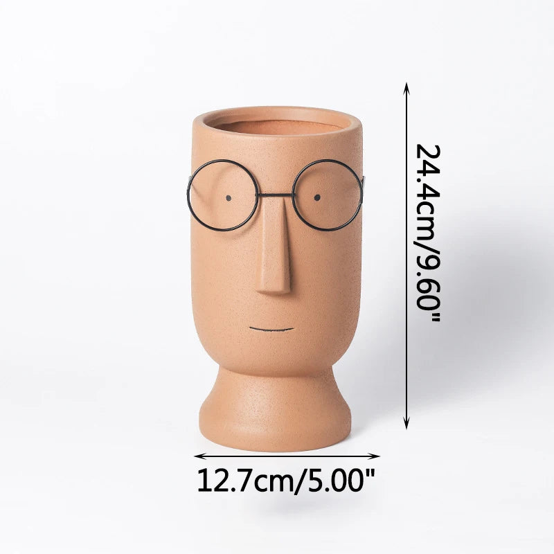 pot à fleurs en céramique mignon design nordique intérieur - vue 15 sur 22