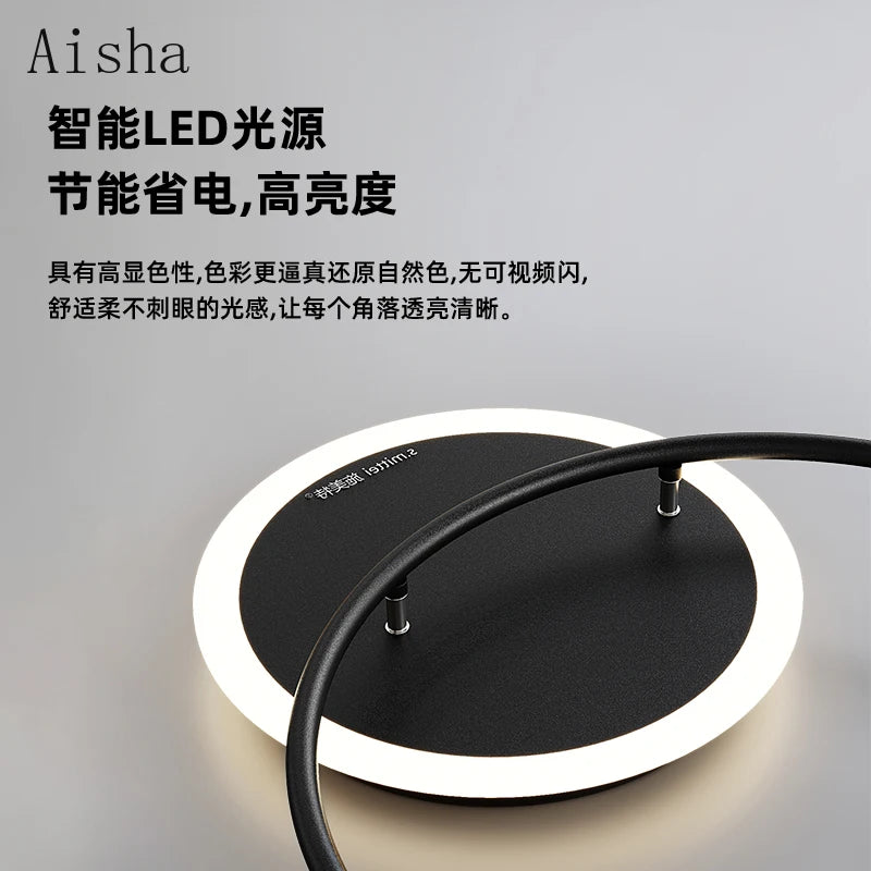 plafonnier led nordique design pour éclairage intérieur décoratif - vue 6 sur 7