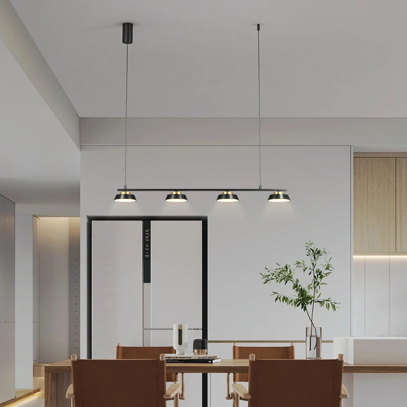 Lustre Led de simplicité moderne pour salon - vue 6 sur 13