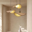 suspension Wabi Sabi minimalisme E27 Led lumière rétro chapeau Led suspension lampe salle à manger nordique lampe Led Droplight Luminarias