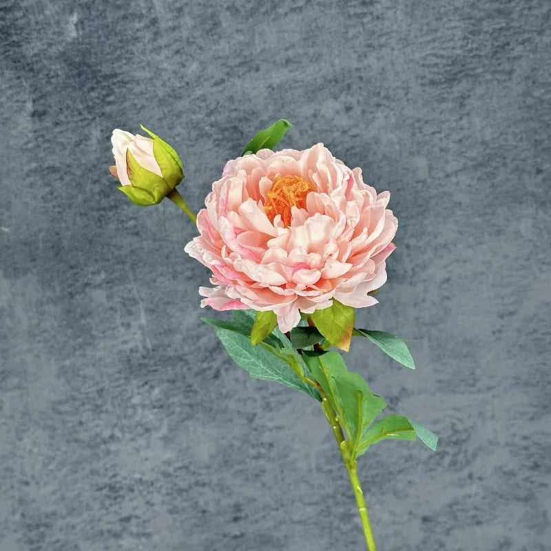 fleurs en soie pivoine rétro pour décoration mariage fête accessoires - vue 13 sur 15
