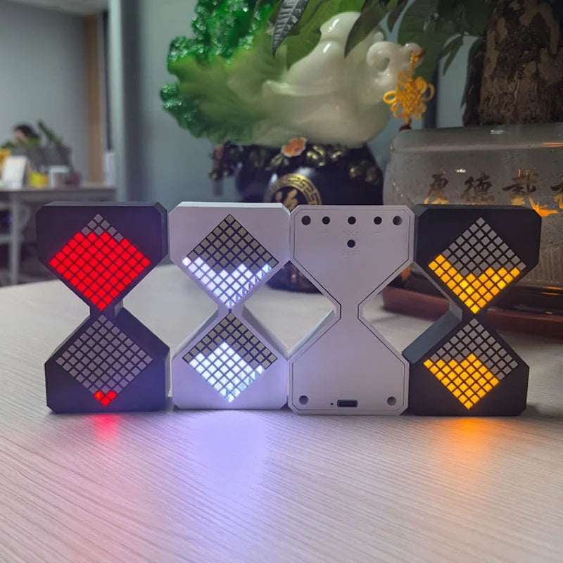 sablier numérique à assembler style cybernétique cadeau créatif - vue 5 sur 8