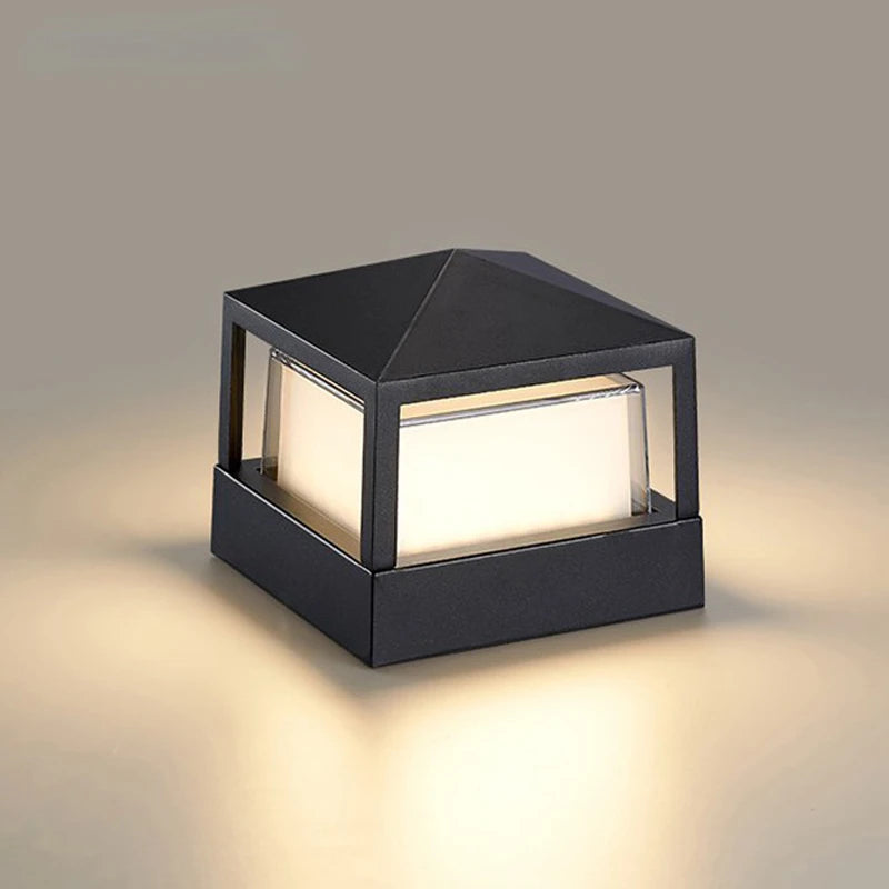 pack poteaux lumineux led extérieurs étanches haute luminosité - vue 4 sur 7