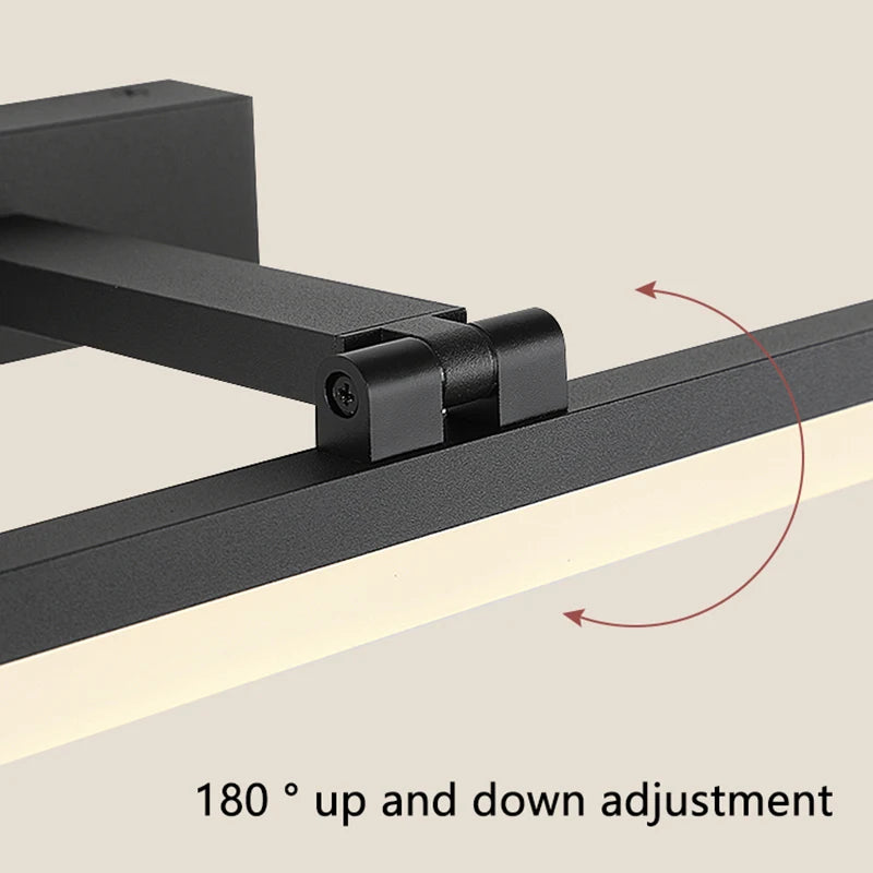 lampe led moderne pour miroir de vanité et vestiaire - vue 6 sur 23