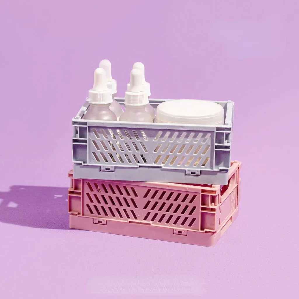 panier de rangement pliable pour maquillage bijoux jouets et plus - vue 5 sur 28