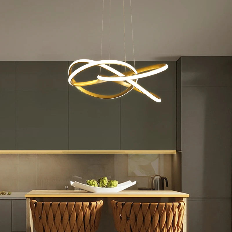 lampe suspendue led qiyimei pour bar cuisine décoration intérieure