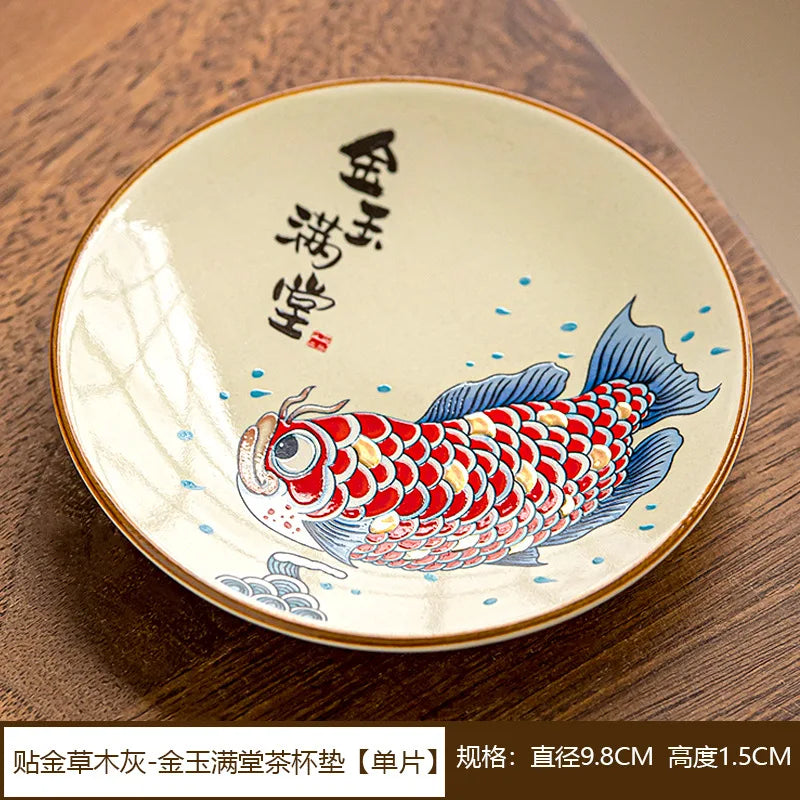 Theiere chinoise arowana ceramique style retro kungfu 150ml