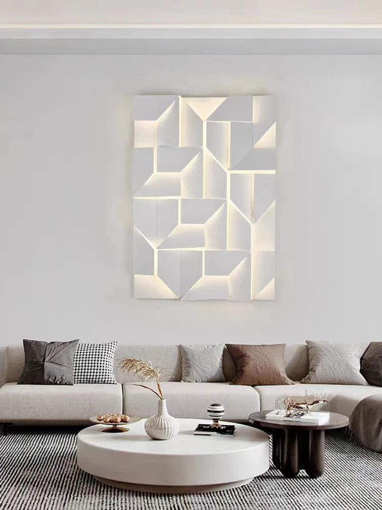 applique murale led artistique de styliste italien pour décoration intérieure