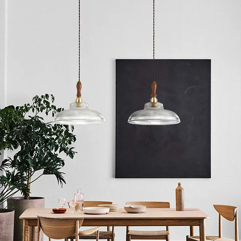 suspension en verre moderne pour cuisine et salle à manger - vue 4 sur 10