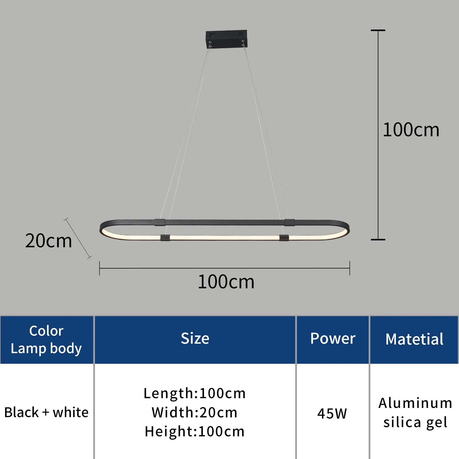 NEO Gleam minimaliste moderne lustre pour salle à manger cuisine Bar mode lustres courrier gratuit suspension LED lustre éclairage - vue 4 sur 7
