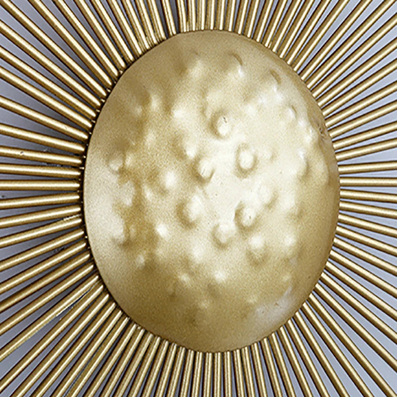 applique murale soleil led déco pour hôtel boutique - vue 6 sur 11
