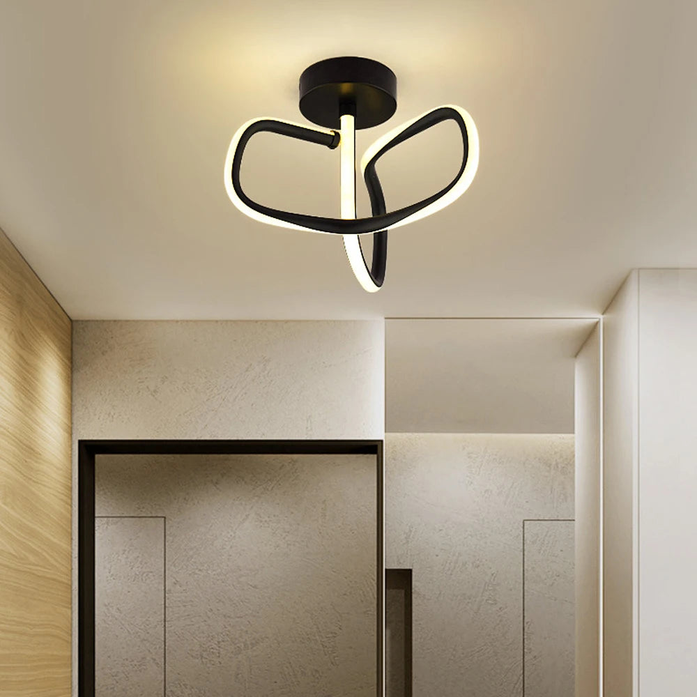 Plafonnier LED pour allée moderne - vue 5 sur 7