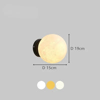 Lune Lampadaire Designer LED 3D Boule Salon Canapé Chambre Art Décoration Station Lampe Nordique Trépied Luminaires D'intérieur