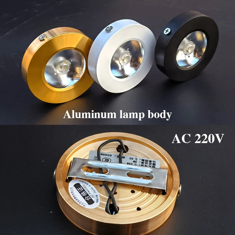 spot rond ultra fin led pour vitrine et intérieur - vue 3 sur 9