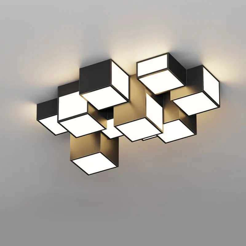 Lustre LED minimaliste intérieur éclairage cuisine