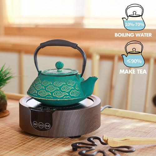 Théière japonaise fonte infuseur motif nuages 800ml