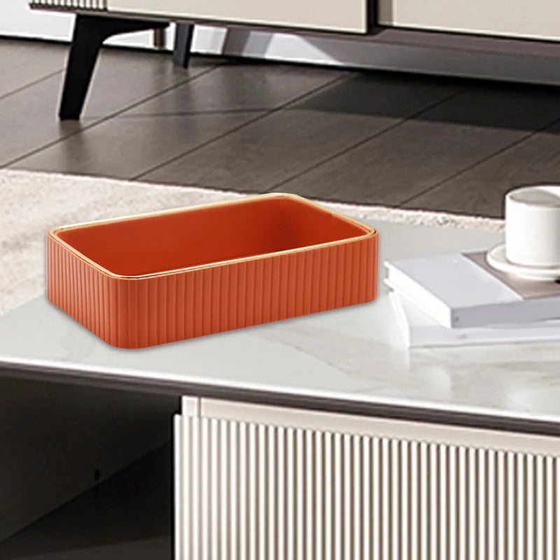 organisateur multifonction en cuir pour bureau et maison