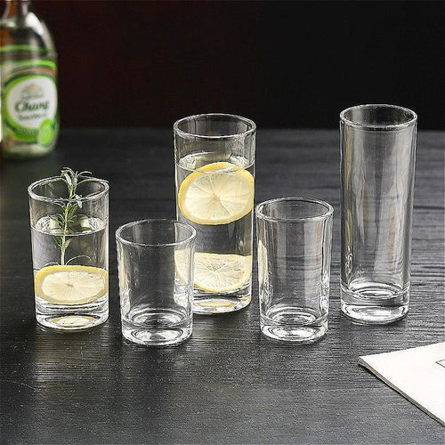 Verres cocktail design épuré résistants chaleur multi capacités