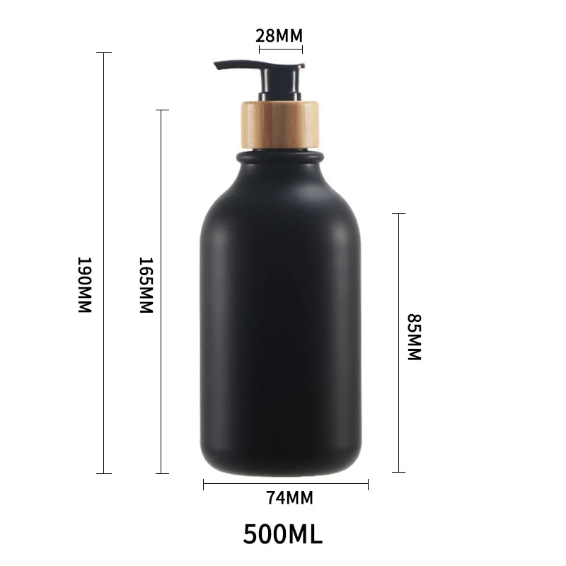 flacon pompe rechargeable pour shampoing et gel douche - vue 31 sur 33