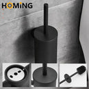 brosse de toilette avec support pour salle de bain