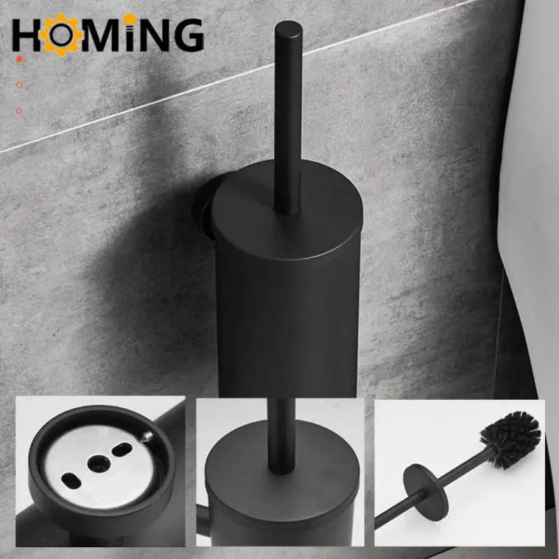brosse de toilette avec support pour salle de bain - vue 2 sur 10